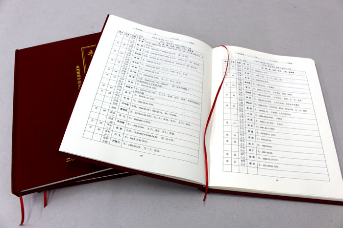 全州黃氏五修族譜印刷選定在長沙印刷廠日大彩印，就等出貨啦！